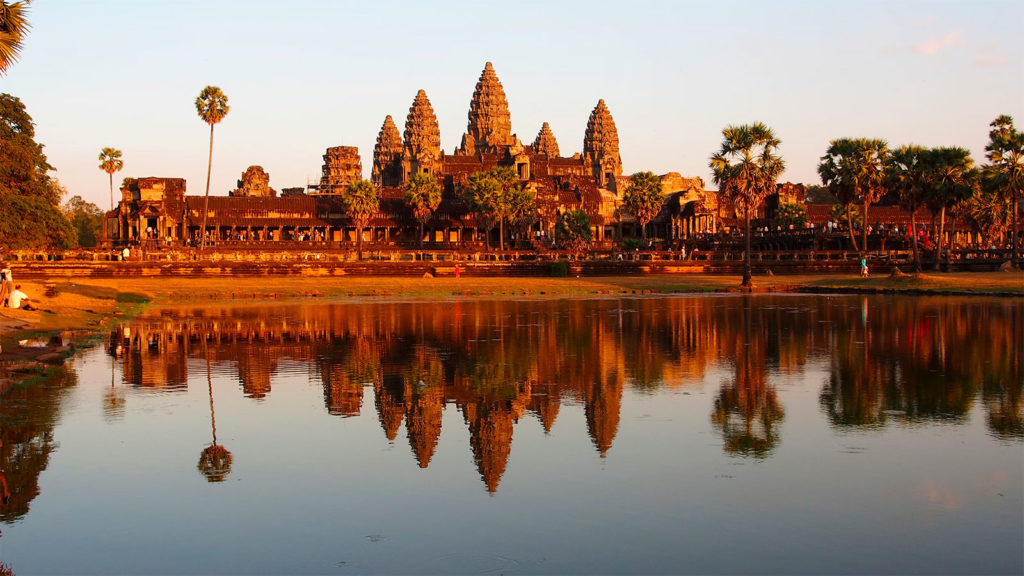 La construction des temples d'Angkor