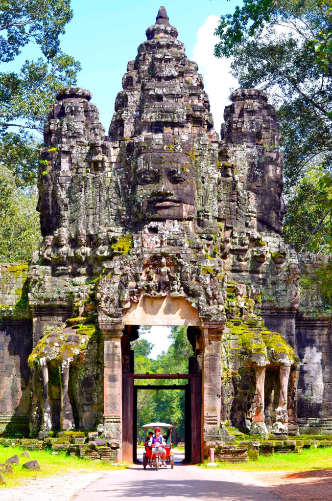 La construction des temples d'Angkor